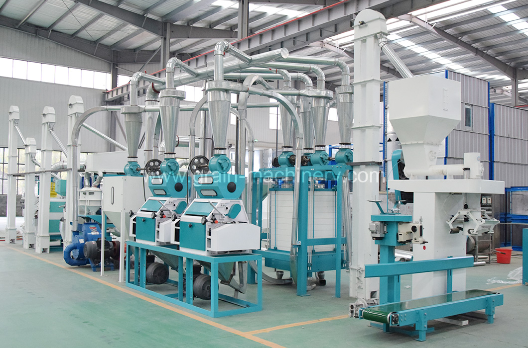 30TPD Maize Flour Mill Machine